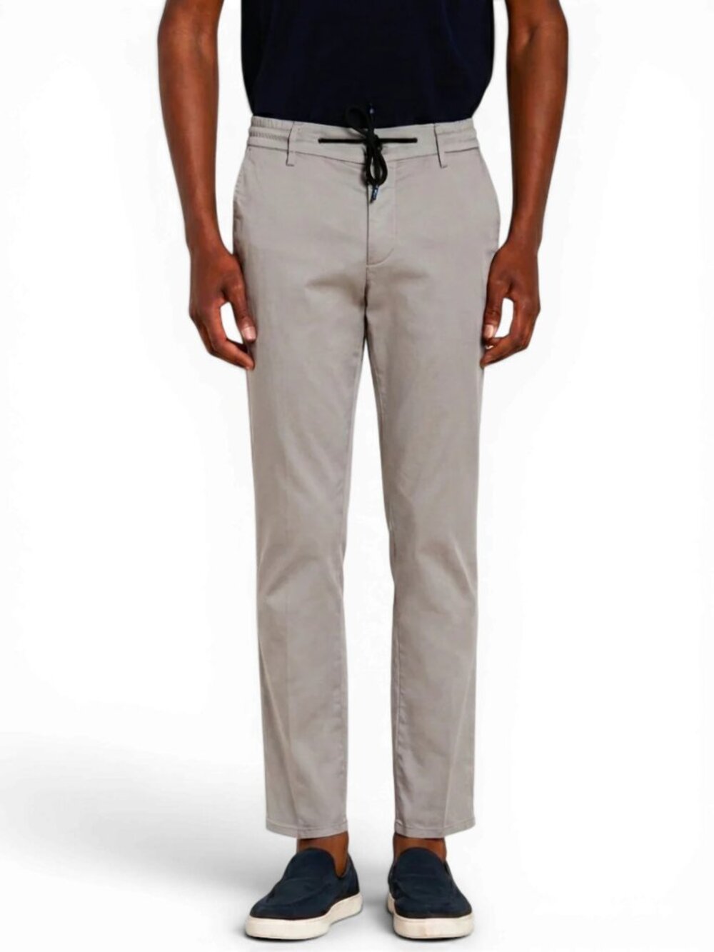 MASON'S Beige Milano Jogger Travel Extra Slim Stretch Chino Pants size 34